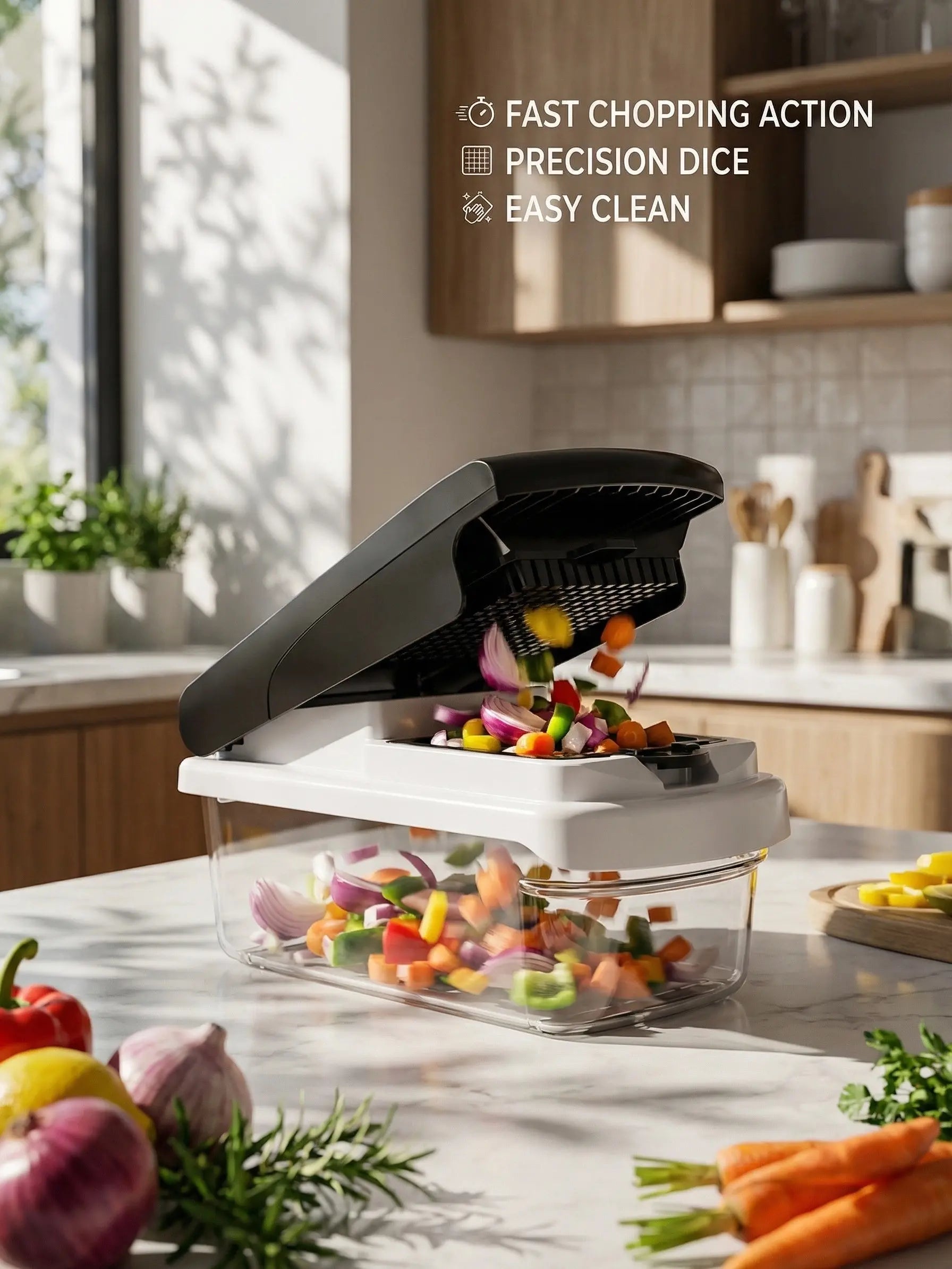 Multifunctional Vegetable Fruit Chopper