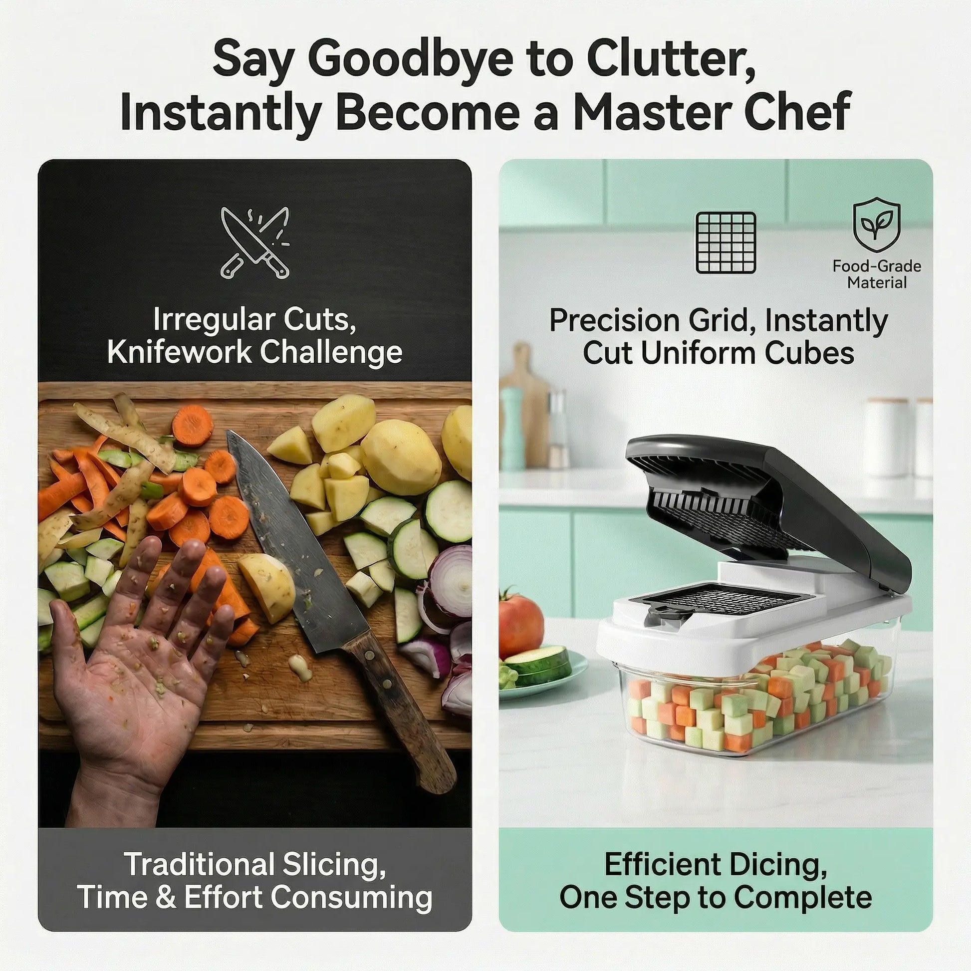 Multifunctional Vegetable Fruit Chopper