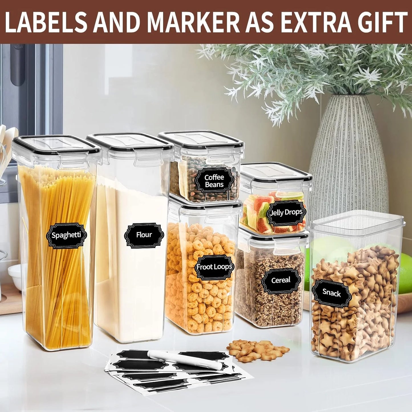 Food Storage Containers Set with Lids
