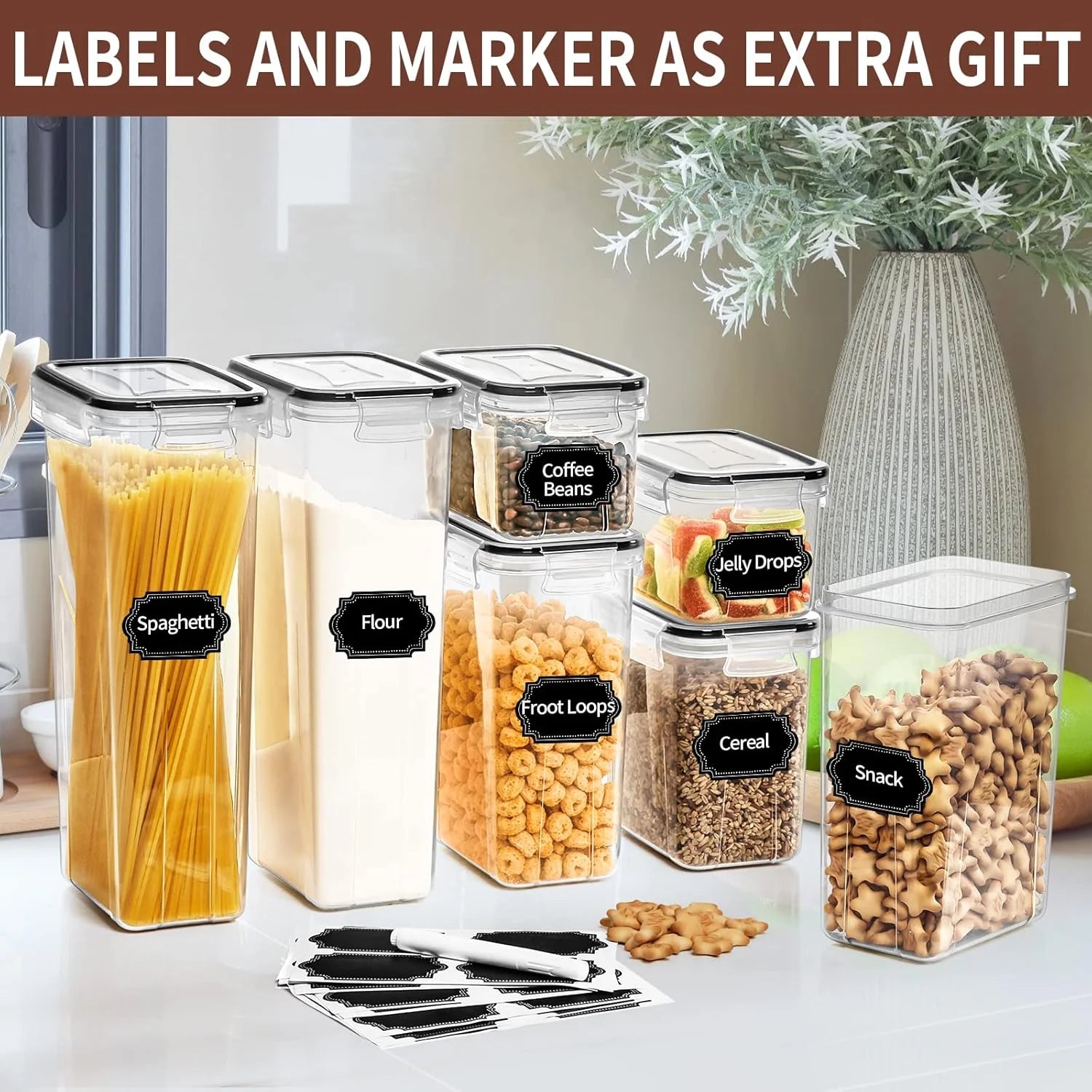 Food Storage Containers Set with Lids