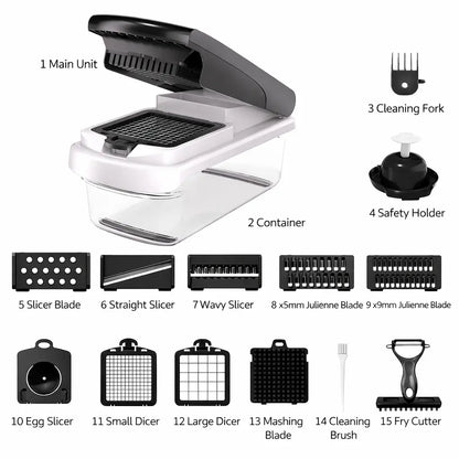 Multifunctional Vegetable Fruit Chopper